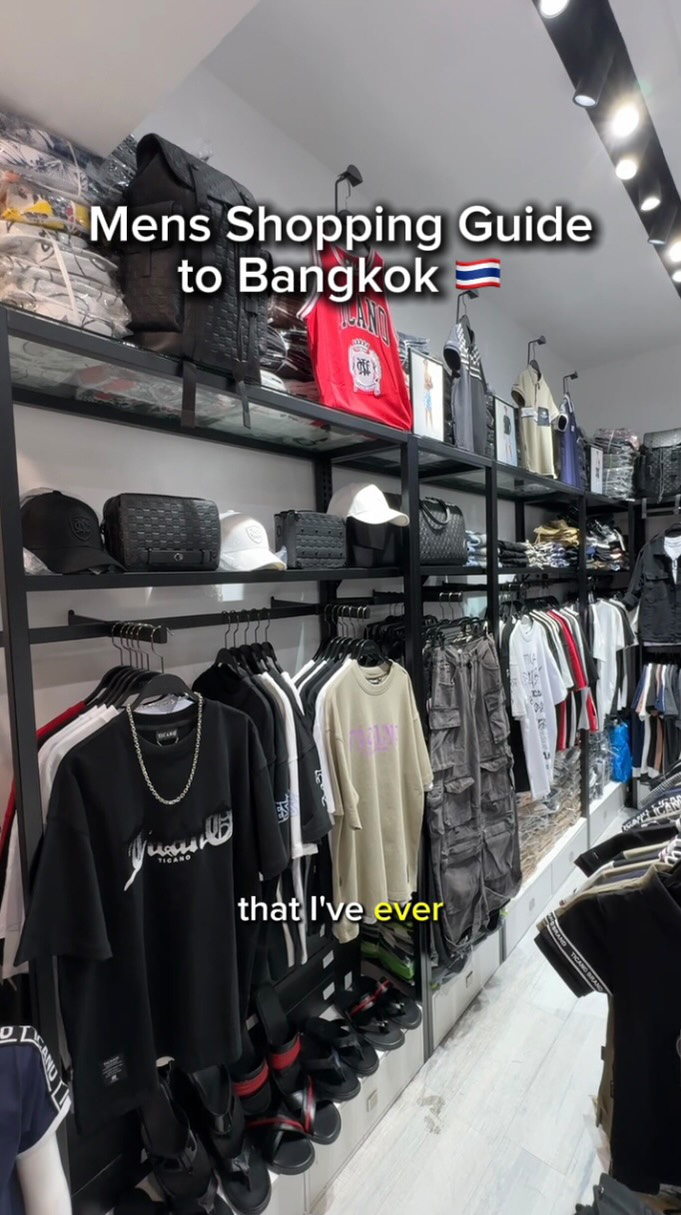 Bangkok's Best Spots for Affordable Men's Shopping