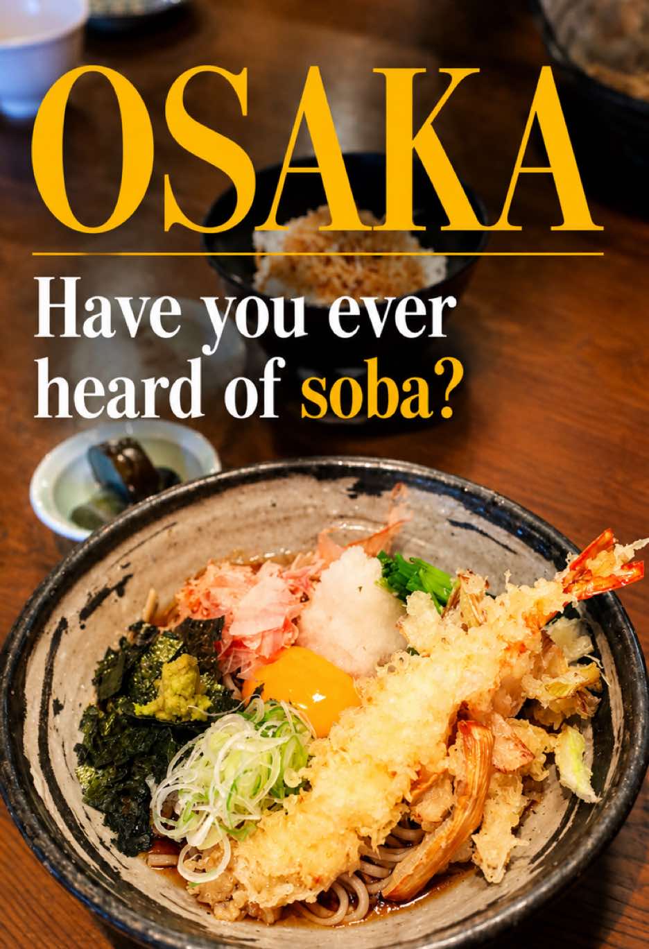 Shuhari Dojima Offers Traditional Handmade Soba