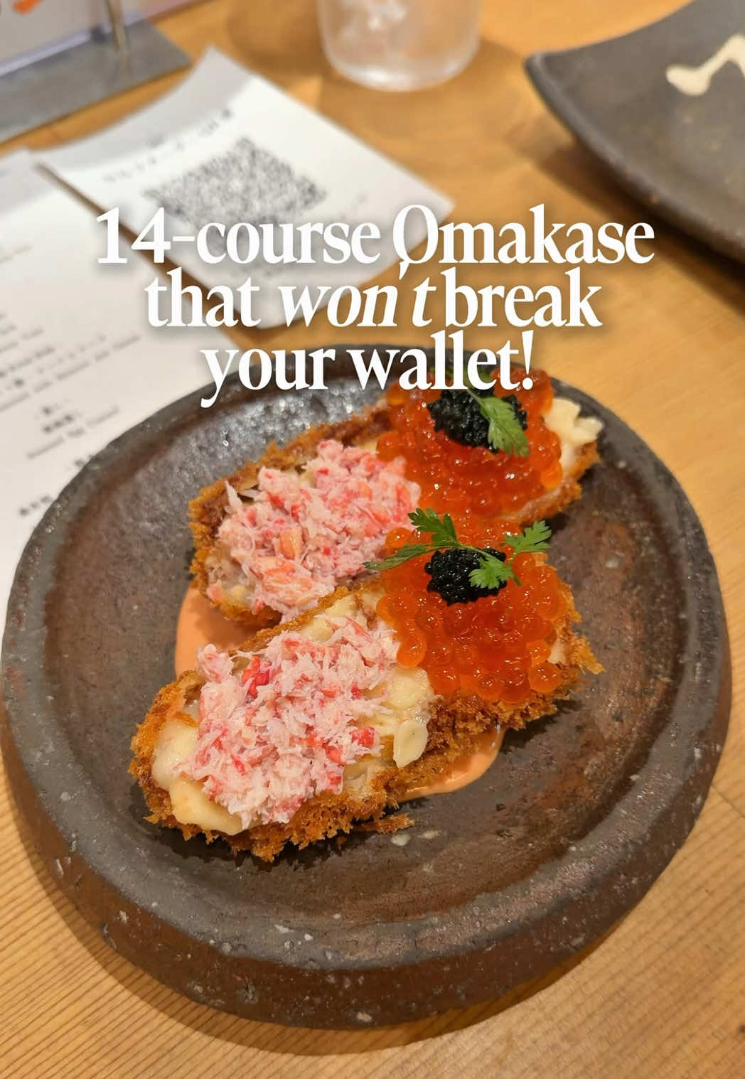 Affordable Omakase Sushi with Attentive Service