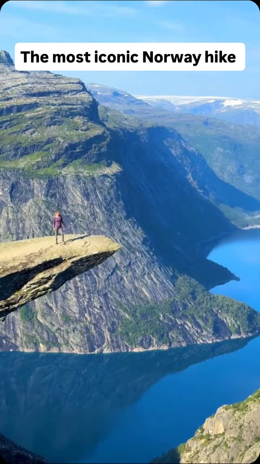 Hike To Norway's Iconic Trolltunga Rock
