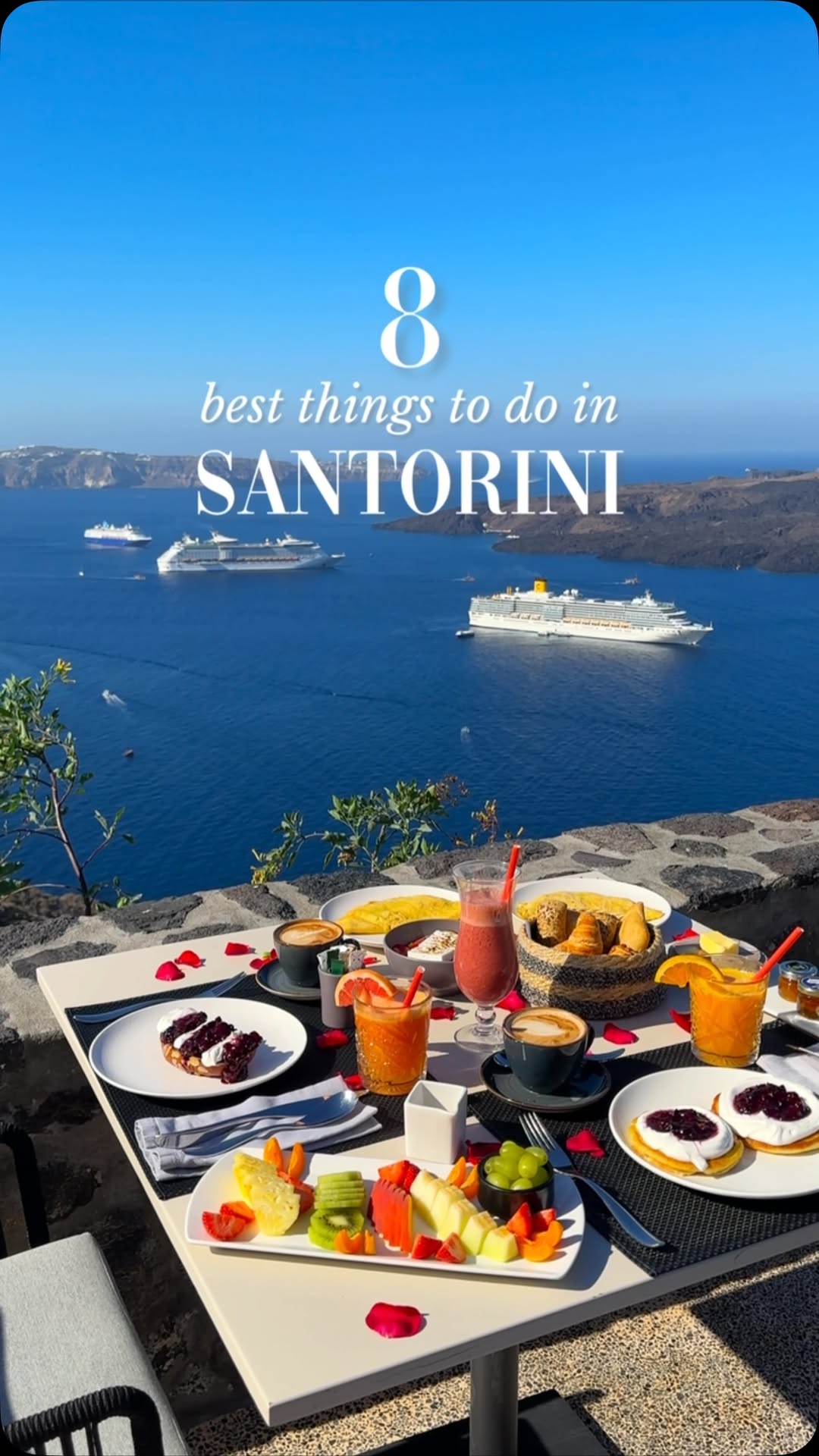Santorini's Most Iconic Scenic Spots