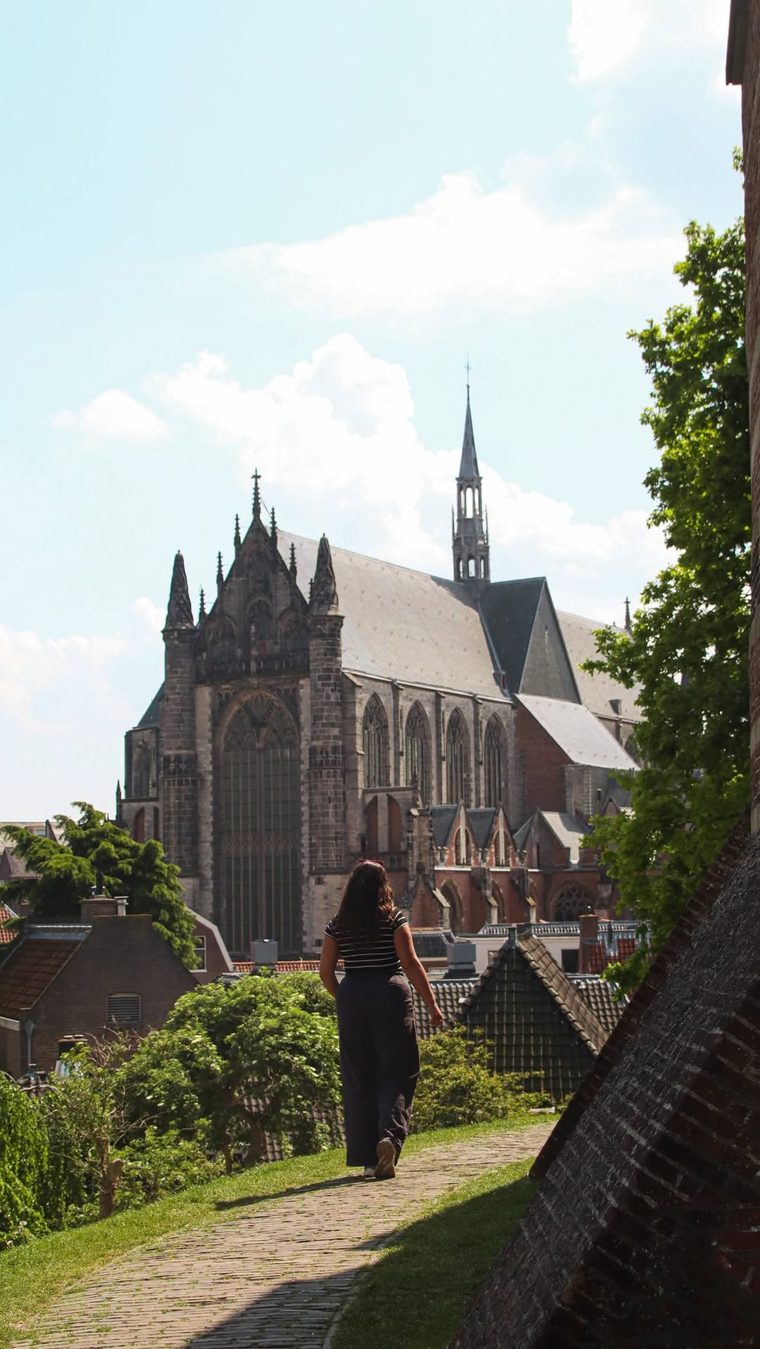 Leiden's Historic Windmills, Churches, and Canals