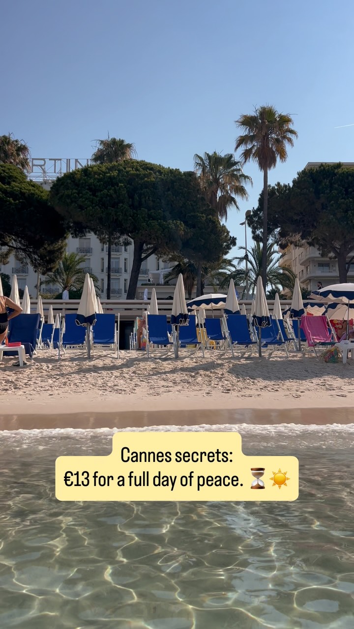 Affordable Public Beach Experience in Cannes