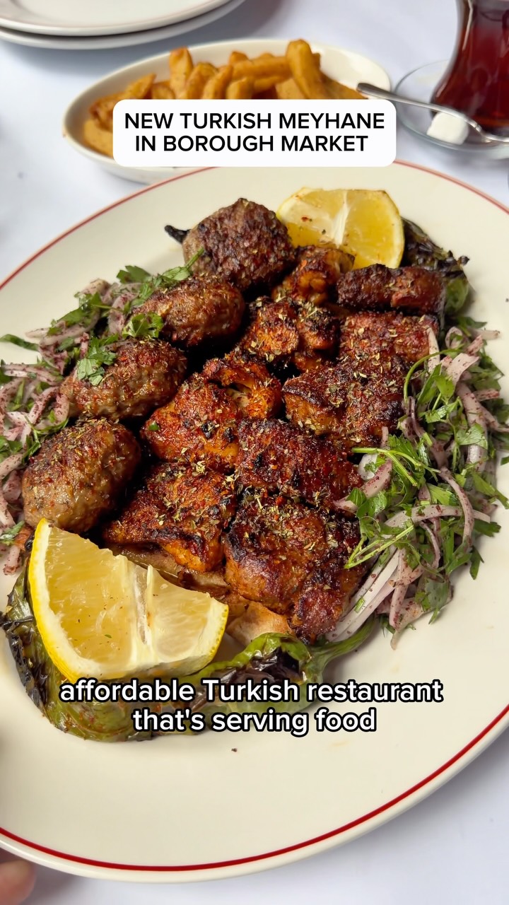 Borough Market Turkish Meyhane With Live Fire