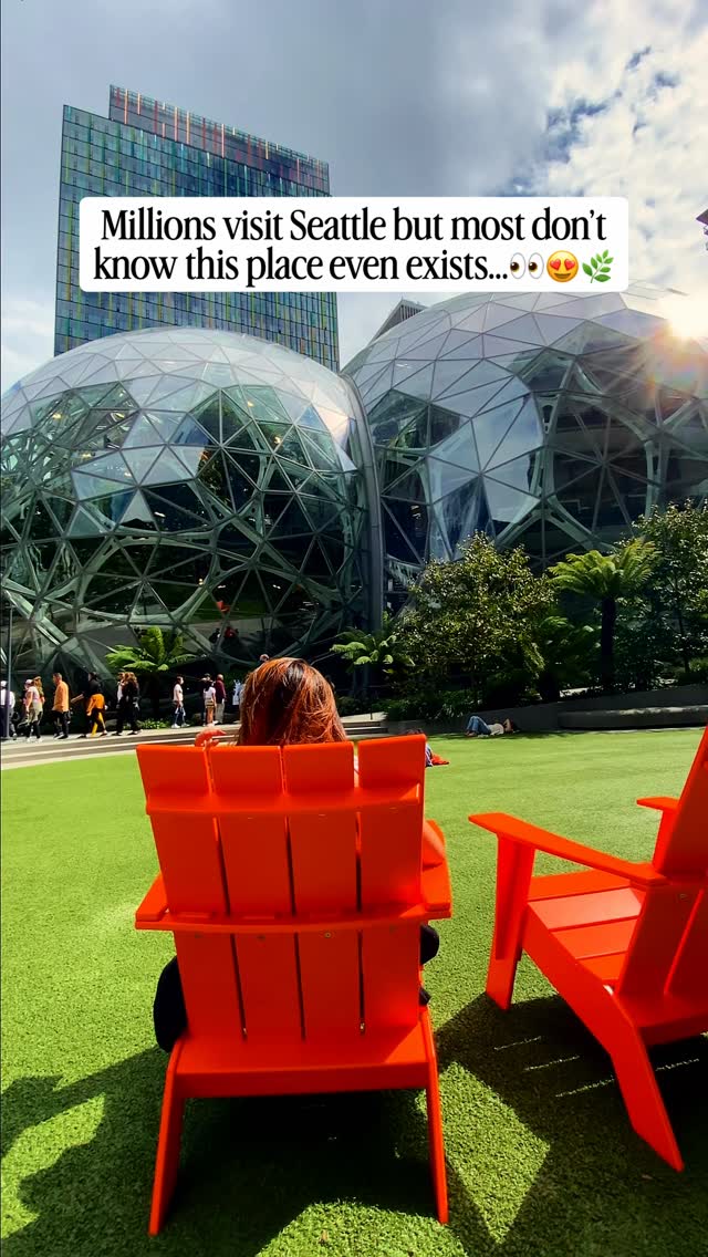 Amazon's Seattle Headquarters And The Spheres