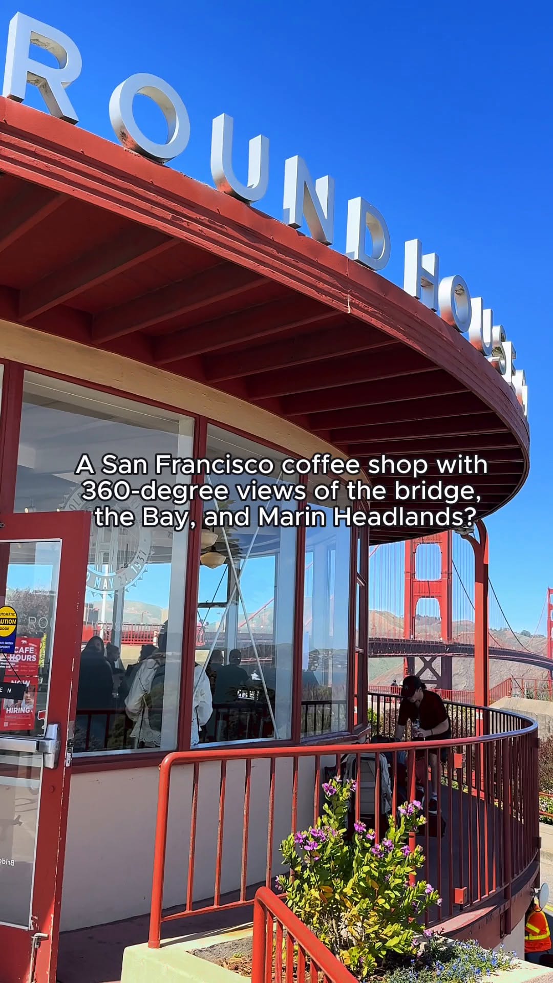 San Francisco Coffee Shop Boasts Iconic Bay Area Views