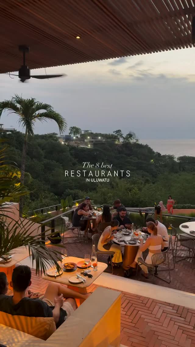 8 Restaurants in Bali