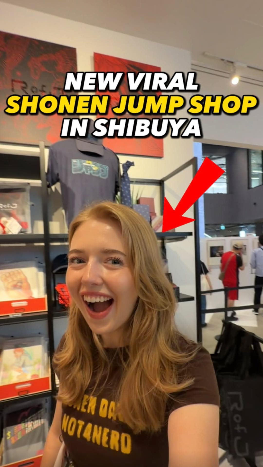 Fashionable Shonen Jump Merch Store