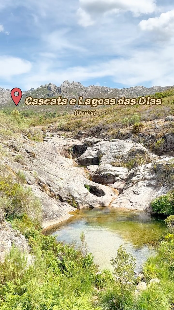 Galician Waterfalls and Natural Pools Near Gerês