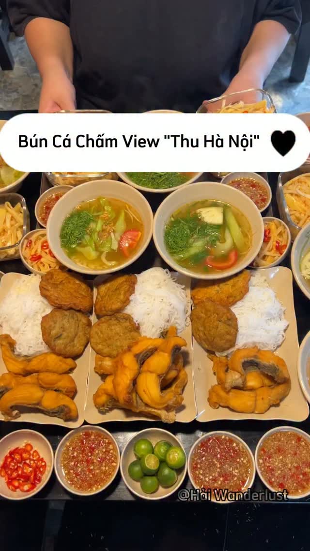 Bún Cá Chấm Cậu Cả: Hanoi Street Views