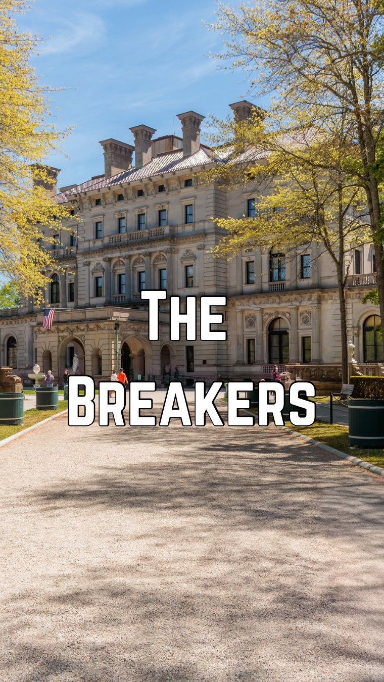 The Breakers Mansion in Newport Rhode Island