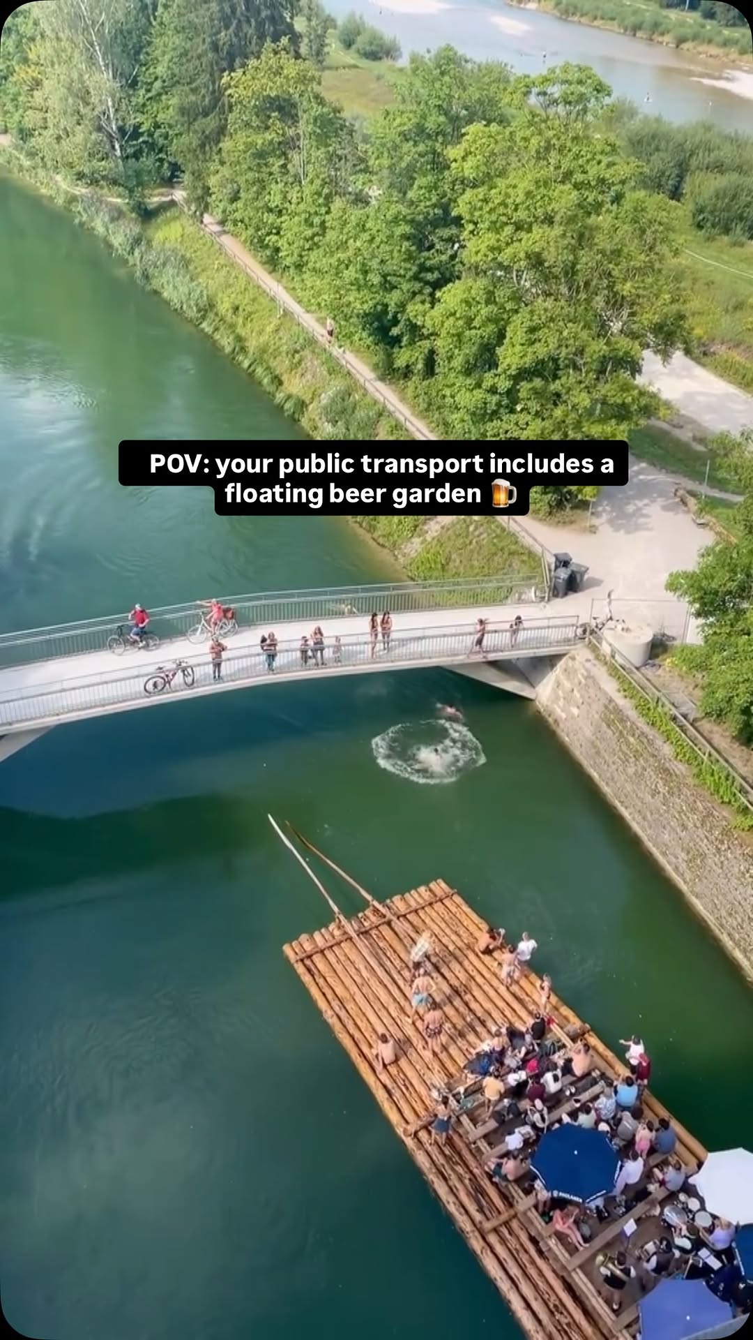 Munich Offers Crystal-Clear Rivers And Floating Beer Gardens