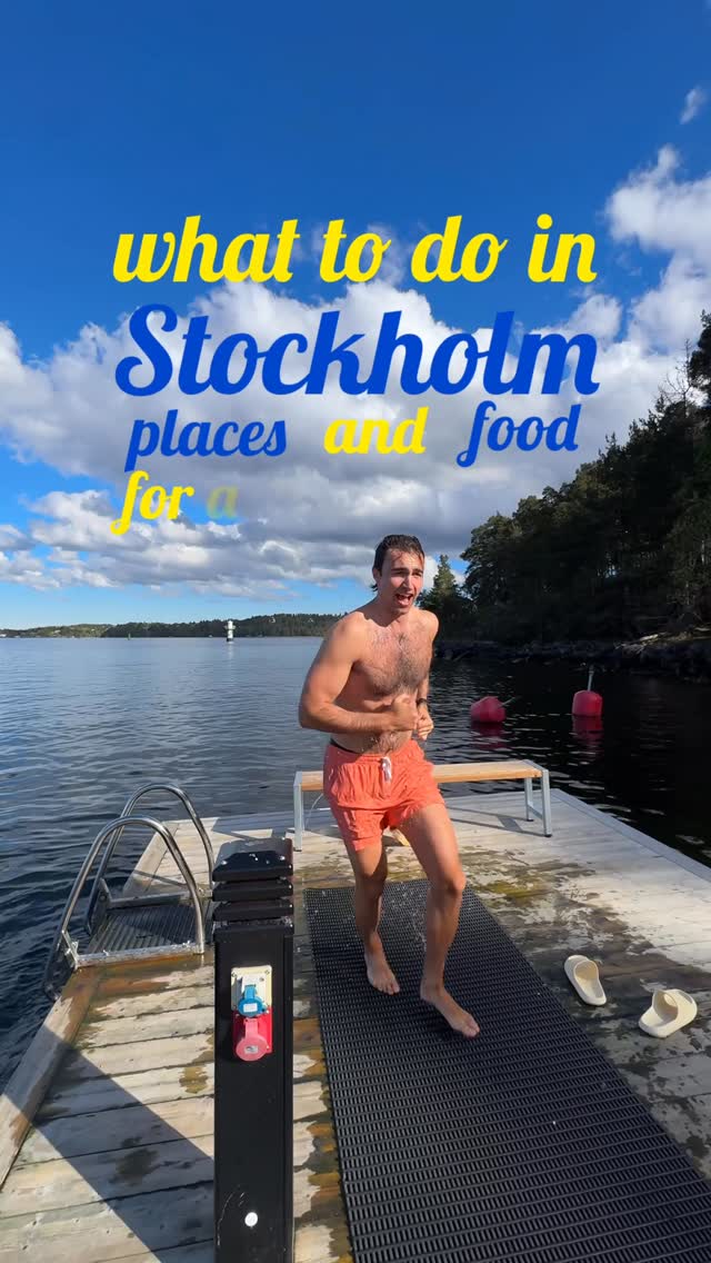 Stockholm Weekend: Fika, Food Trucks, and Design