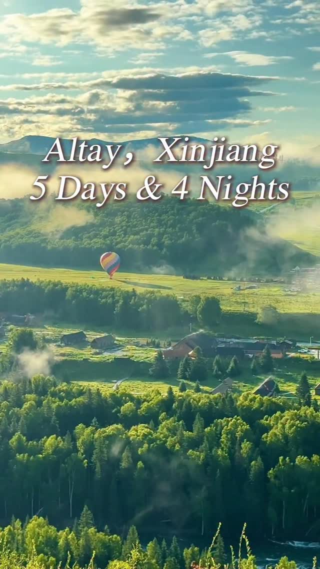 Xinjiang Altay's Natural Wonders And Cultural Gems
