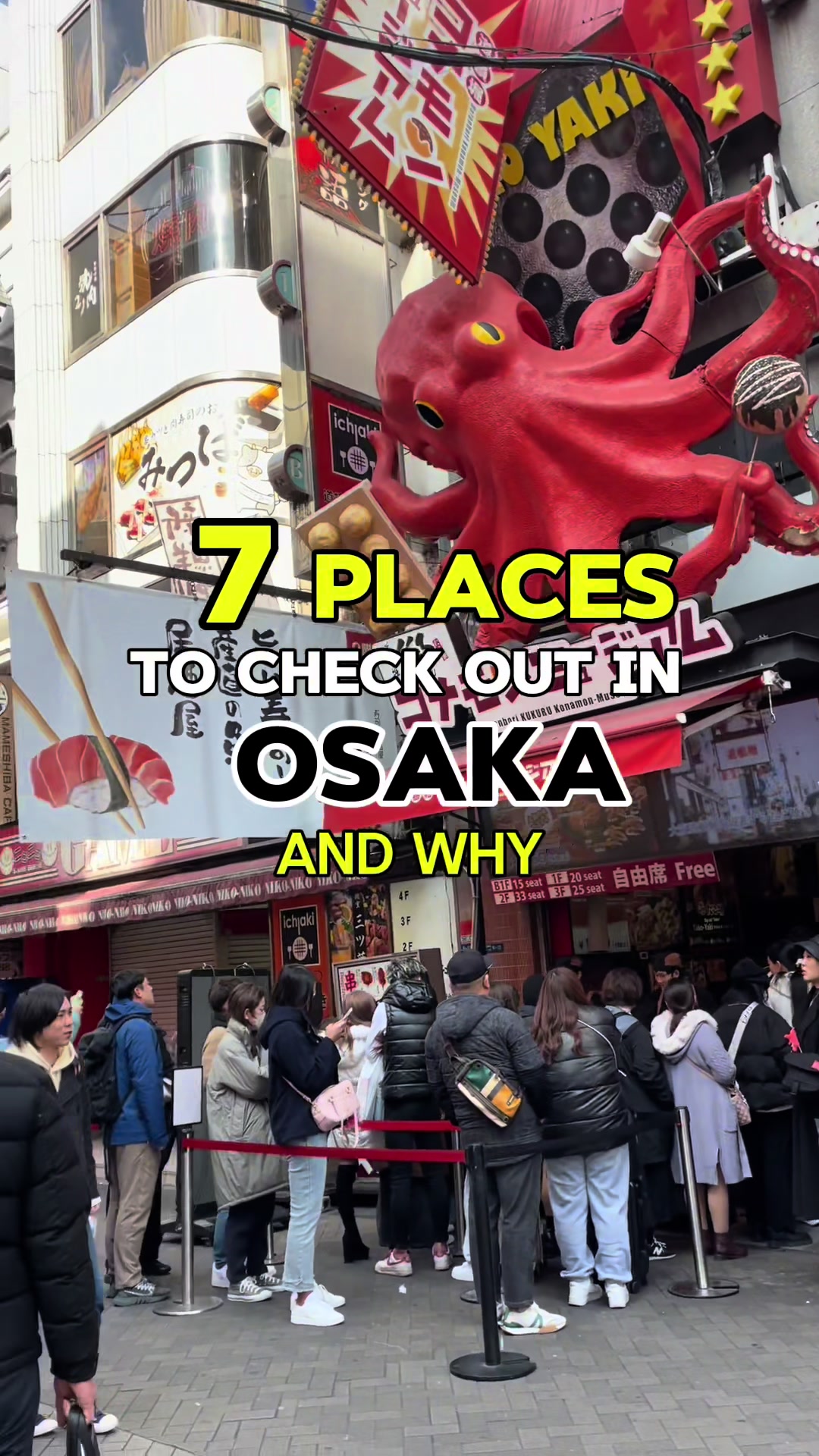 8 Places in Osaka