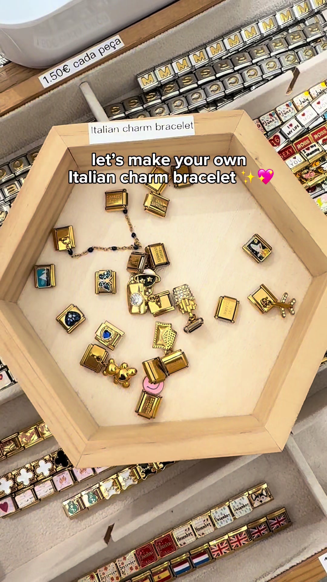 Custom Charm Bracelets At Lisbon Jewelry Store