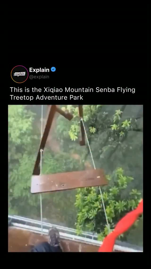 Treetop Adventure Park At Xiqiao Mountain