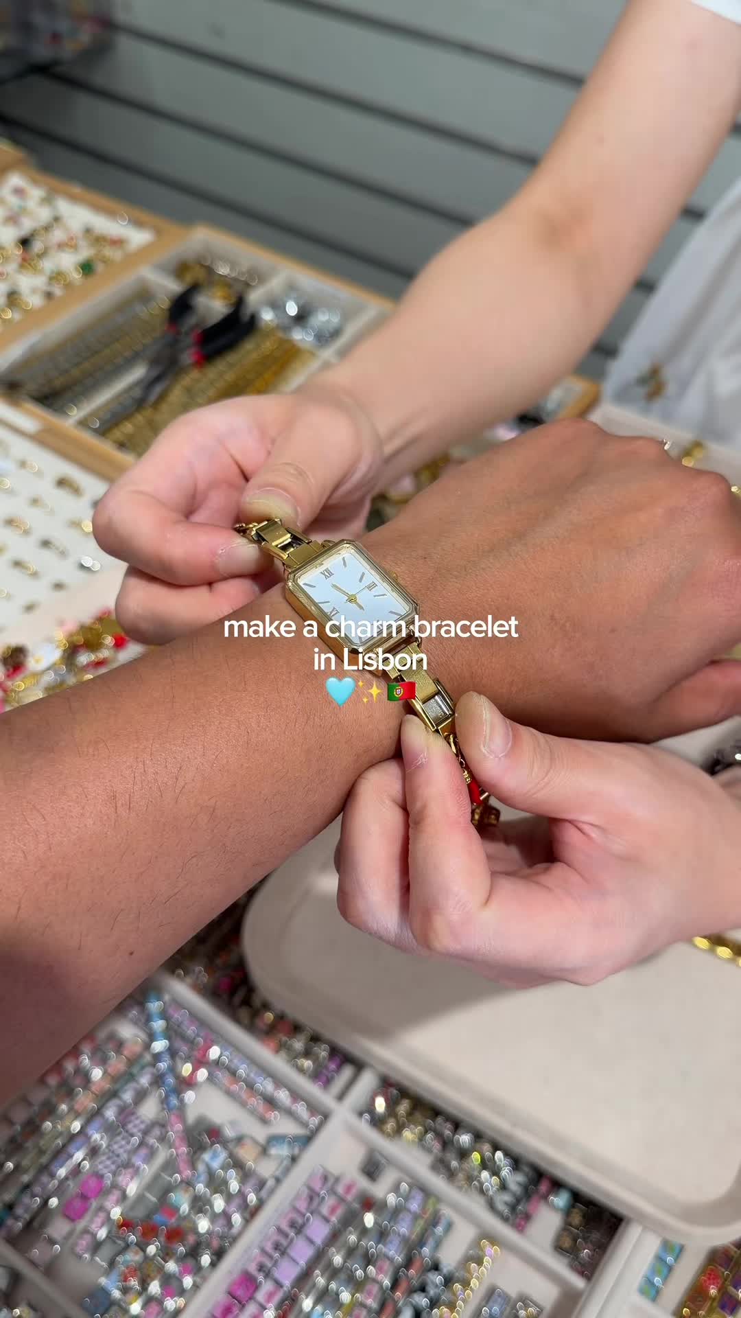 Personalized Charm Bracelets as Lisbon Souvenirs