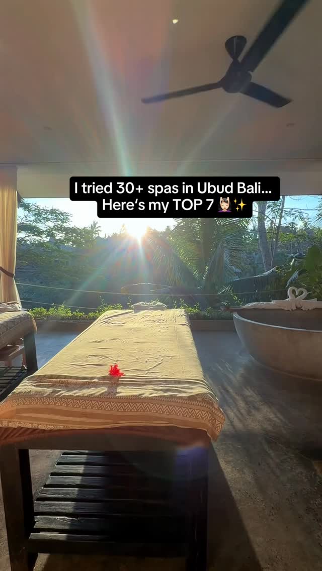7 Wellness spots in Bali