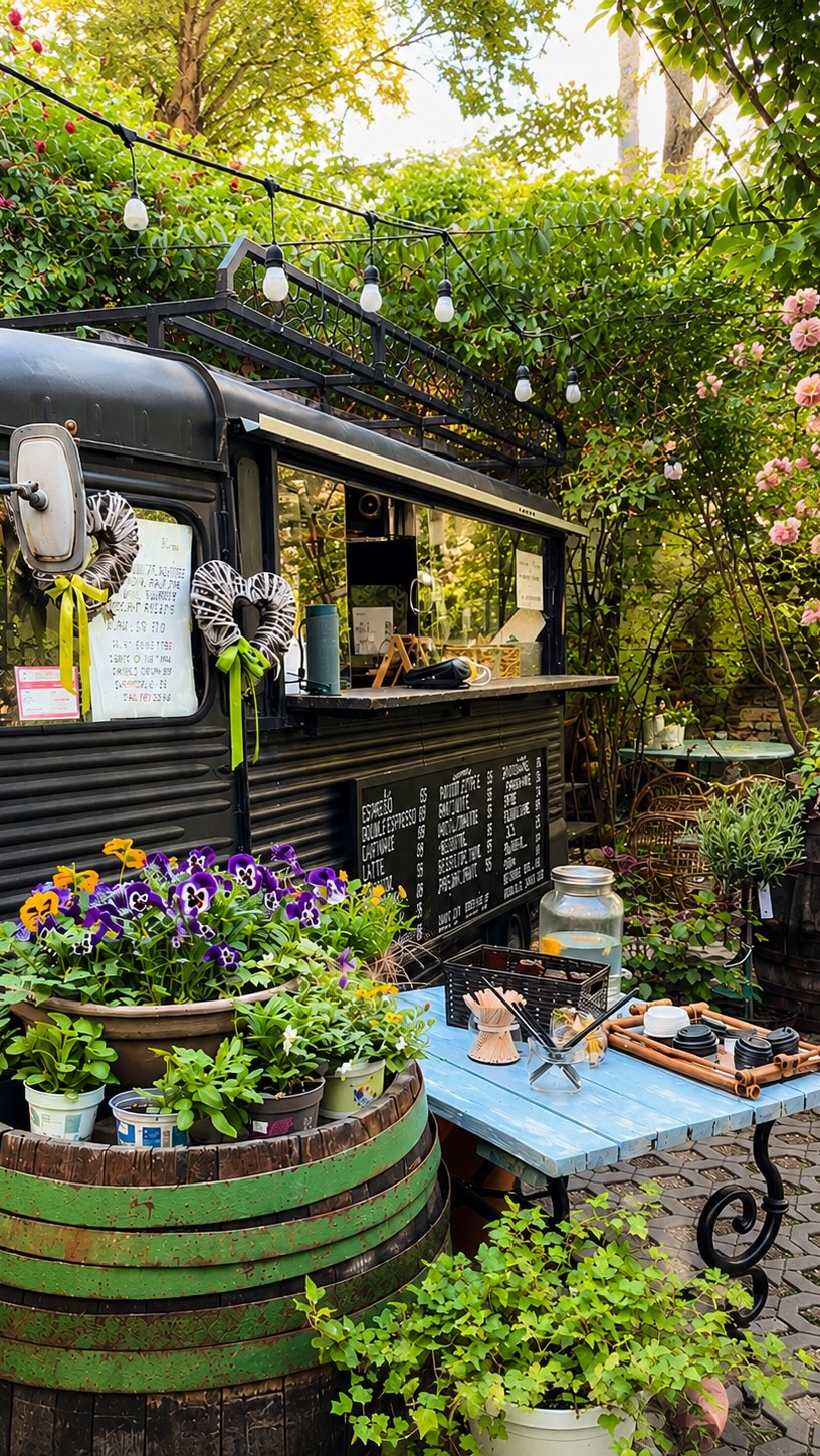 Botanica Coffee Truck A Green Oasis