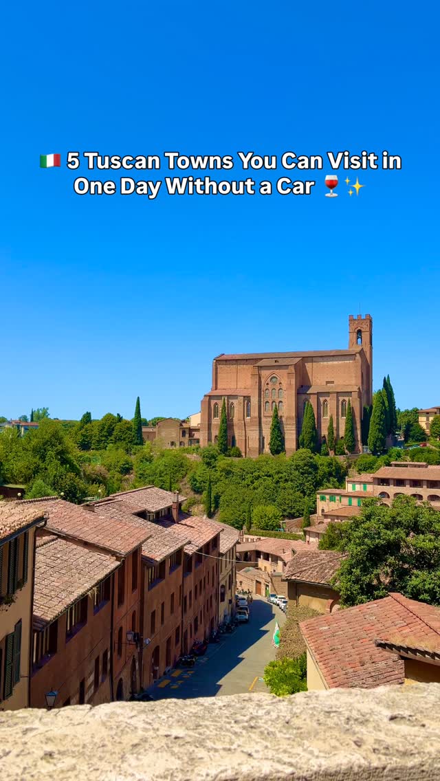 Tuscan Towns Accessible By Train For Day Trips