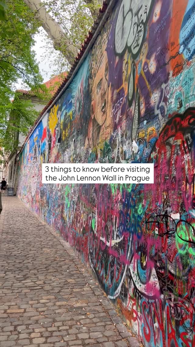Prague's Ever-Changing Lennon Wall and Charles Bridge