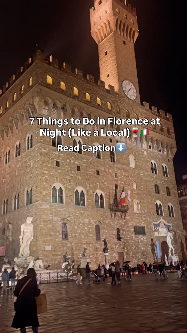 Florence's Best Nighttime Experiences and Hidden Gems