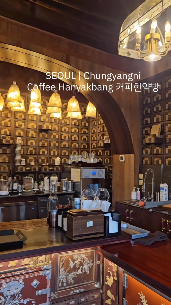 Seoul's Gyeongdong Market and Coffee Hanyakbang