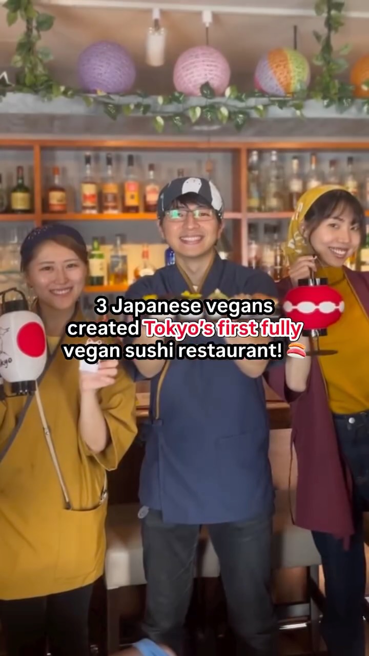 Vegan Sushi Restaurant Opens In Tokyo