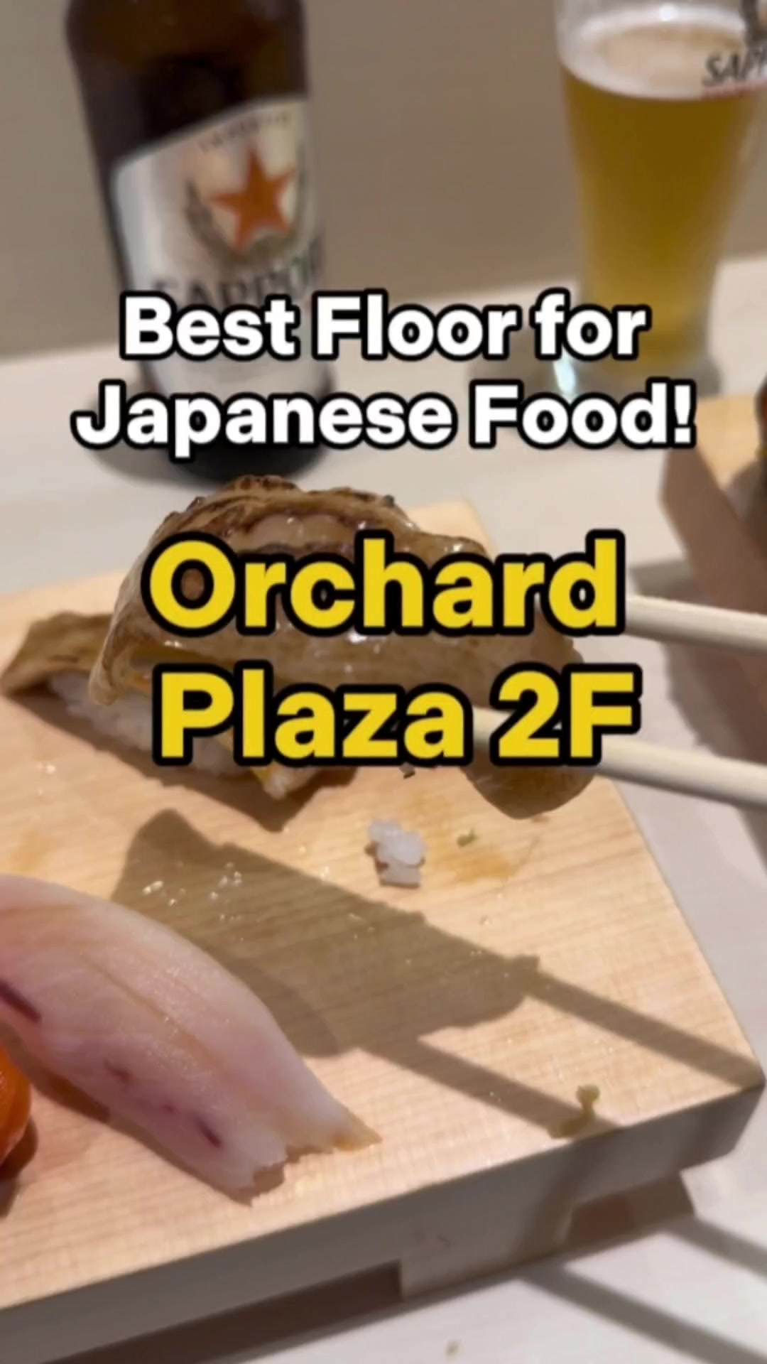 Three Japanese Restaurants On Orchard Plaza