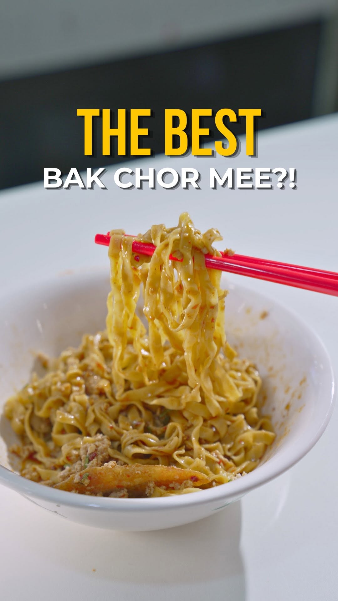 Flavorful Minced Meat Noodles With Rich Broth