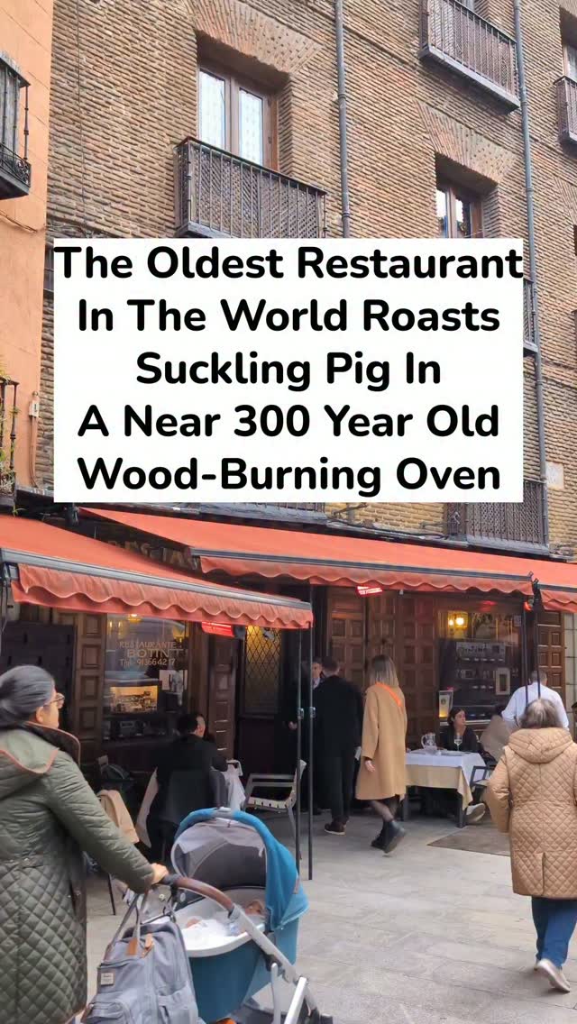 Madrid's Oldest Restaurant Specializes In Roast Pig