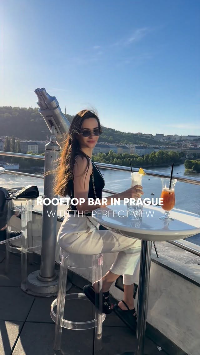 Prague Rooftop Views From The Dancing House
