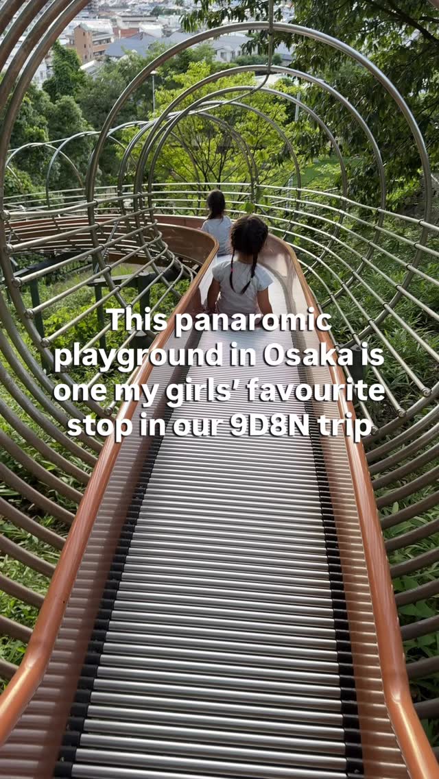 Osaka's Panoramic Playground Offers Hilltop Views