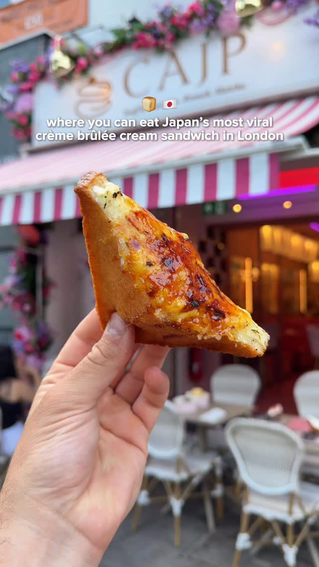 Viral Crème Brûlée Sandwiches In London