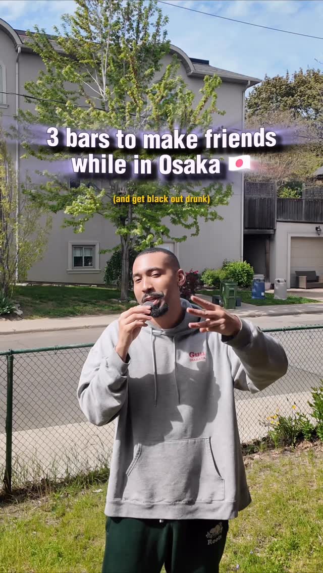 Osaka Bars For Making Friends