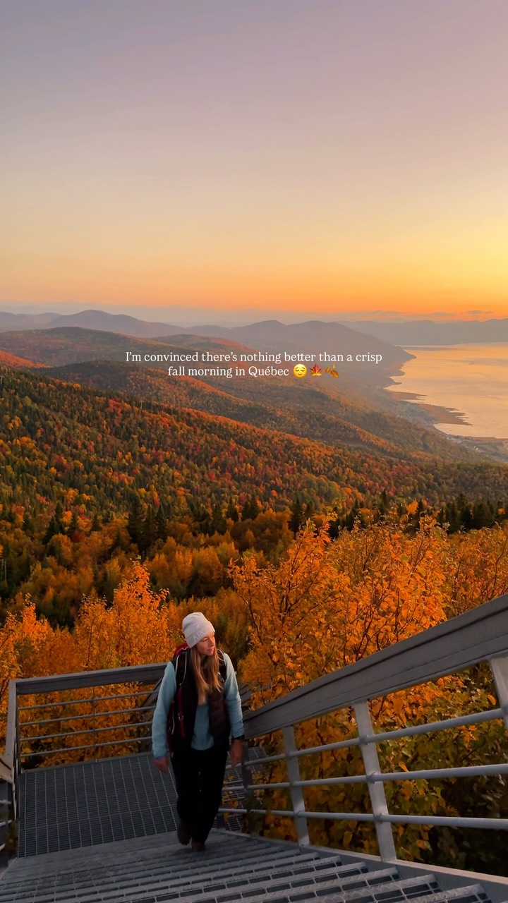 Quebec's Le Massif For Fall Foliage