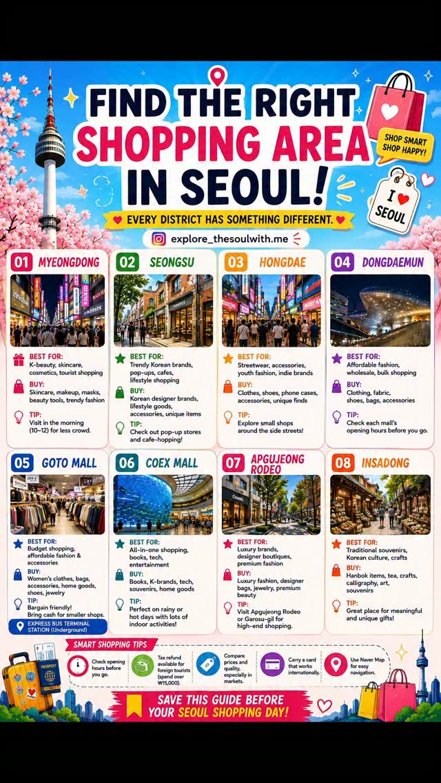 8 Places in Seoul