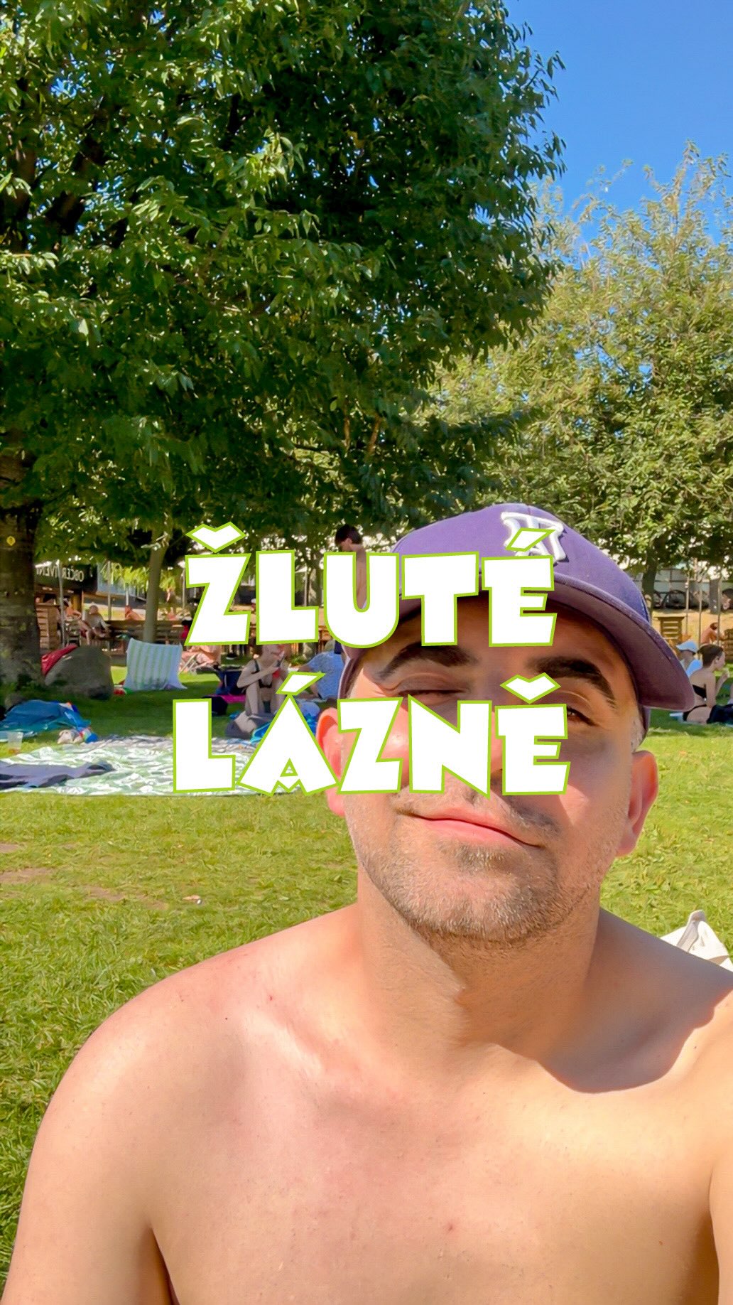 Prague's Beloved Riverside Summer Recreation Spot