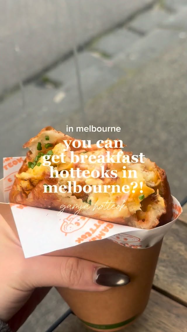 Melbourne's Korean Potato Hotteok Stand