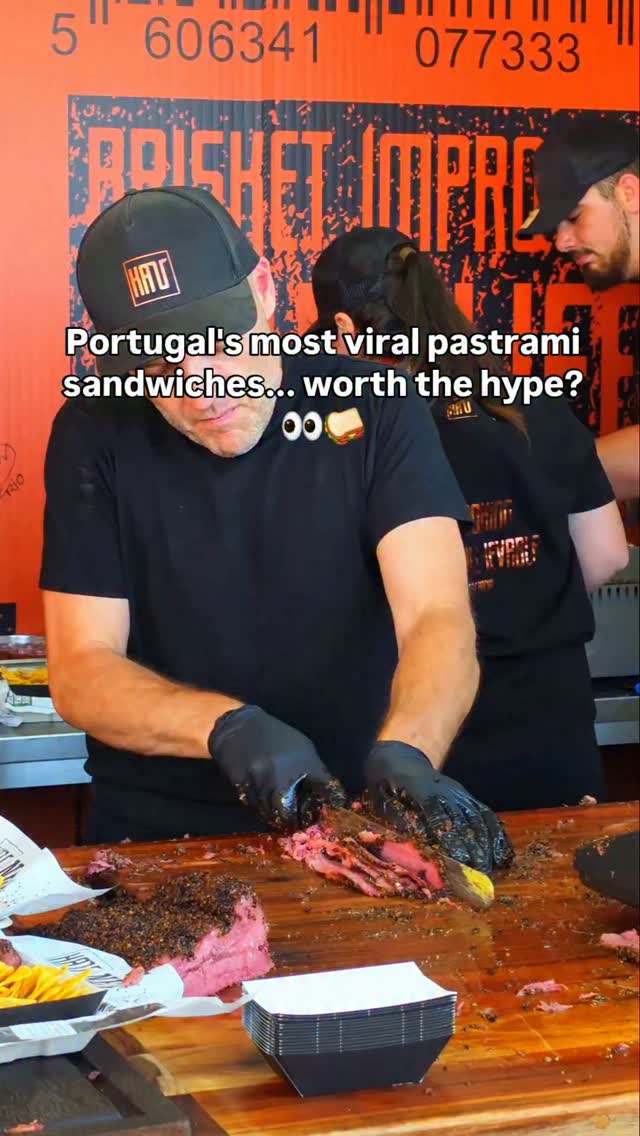 Pastrami Sandwiches at Lisboa's Rock in Rio