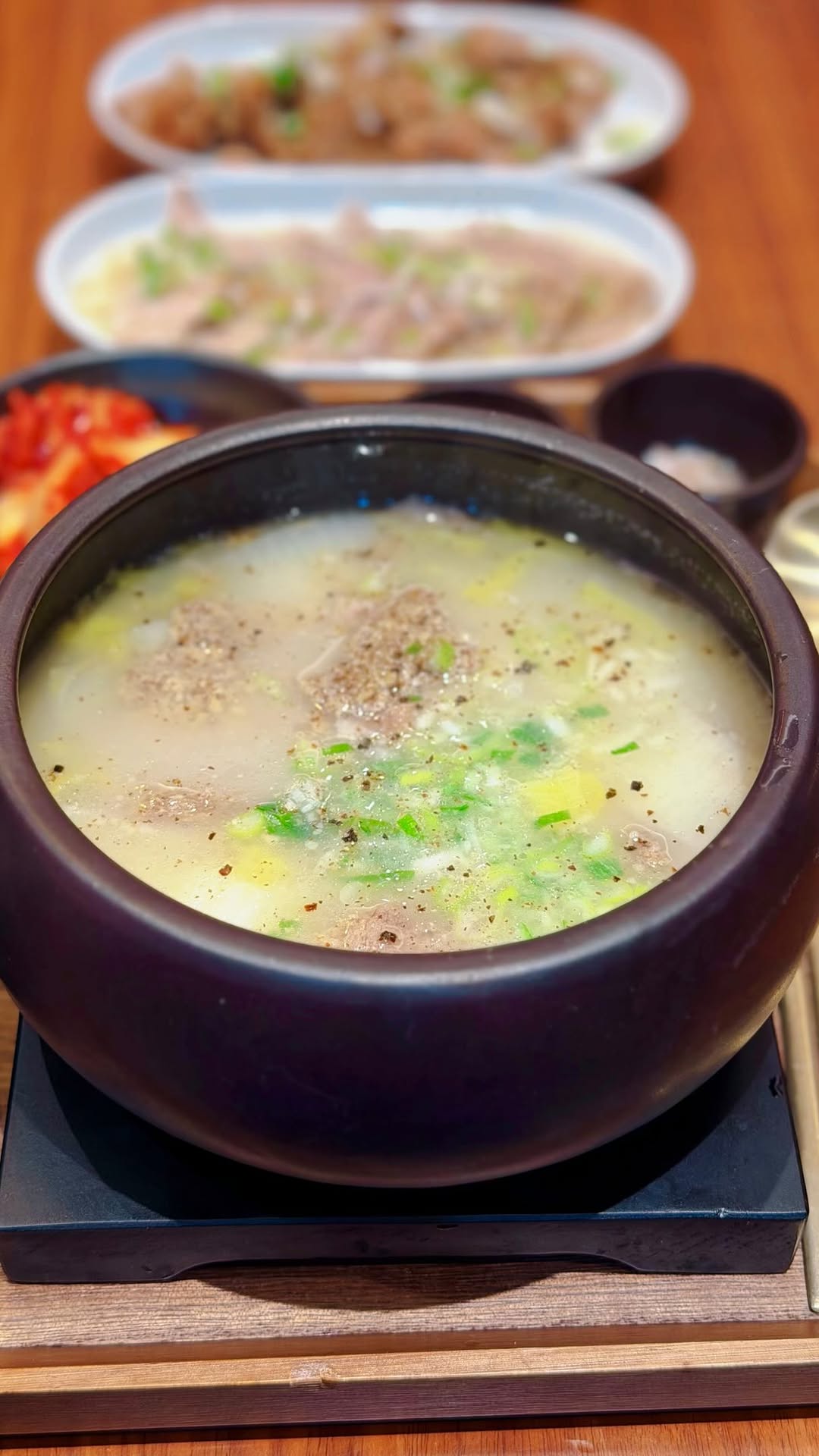 Korean White Broth Rice Soup