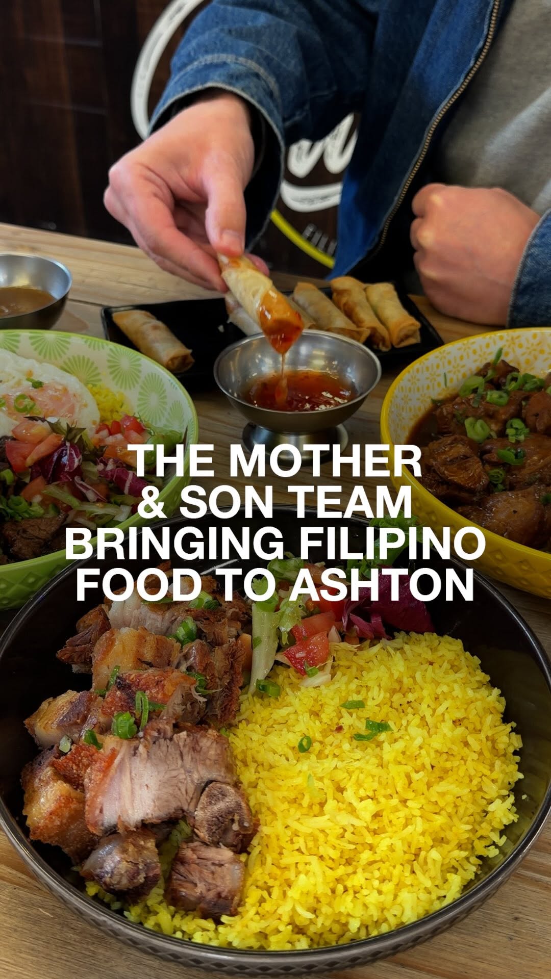 Filipino Fusion Food Stall at Ashton Market
