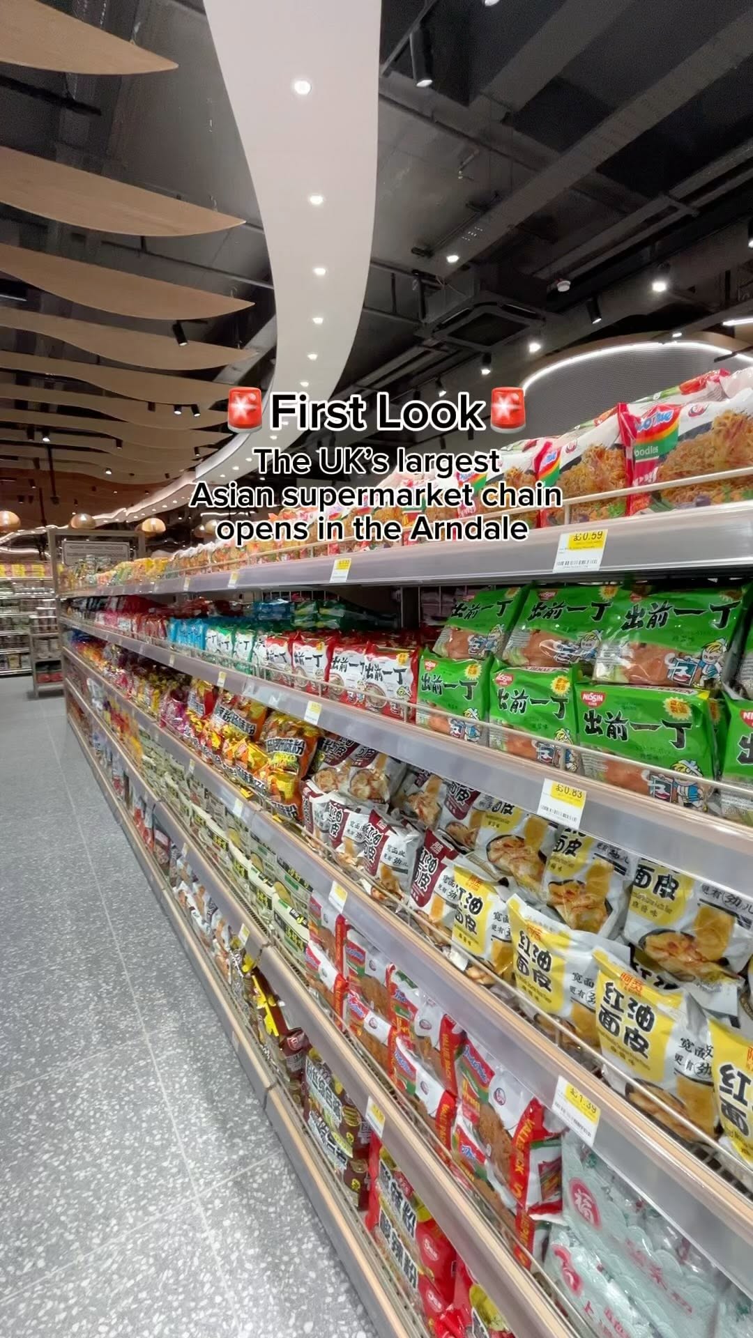 Korean Supermarket Opens At Manchester Arndale