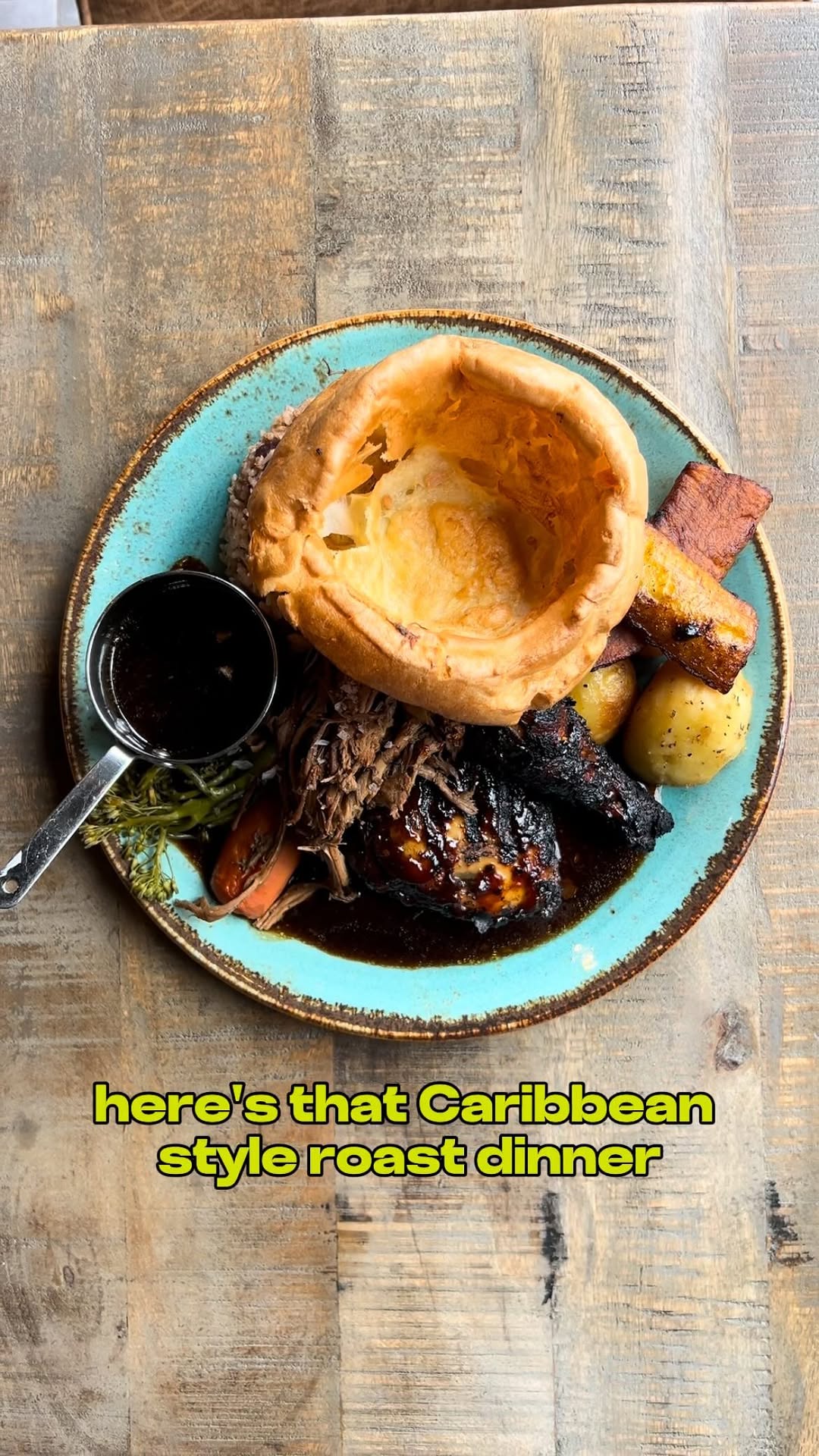 Caribbean Roast Dinner Review at Jerk Junction