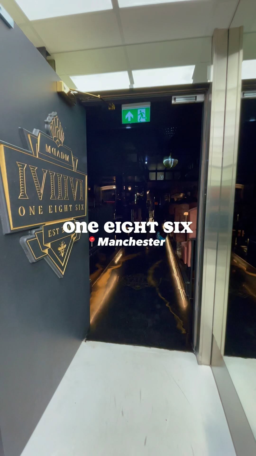 One Eight Six: Manchester's Secret Bar Experience