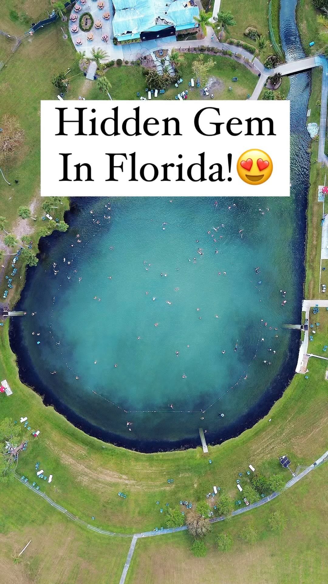 Florida's Only Swimming Hot Spring