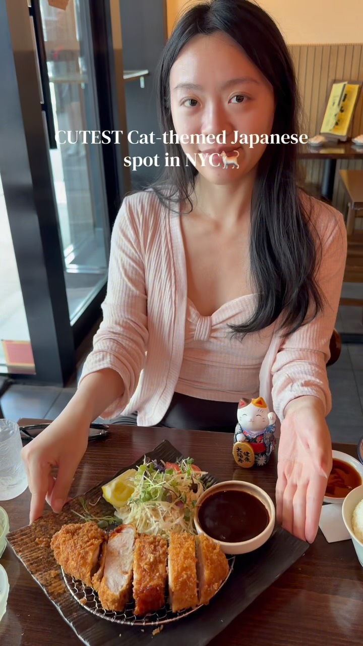 NYC Cat-Themed Restaurant Serves Authentic Japanese Cuisine