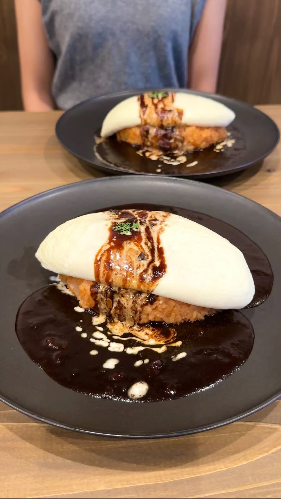 Kyoto's White Omelet with Overflowing Yolk