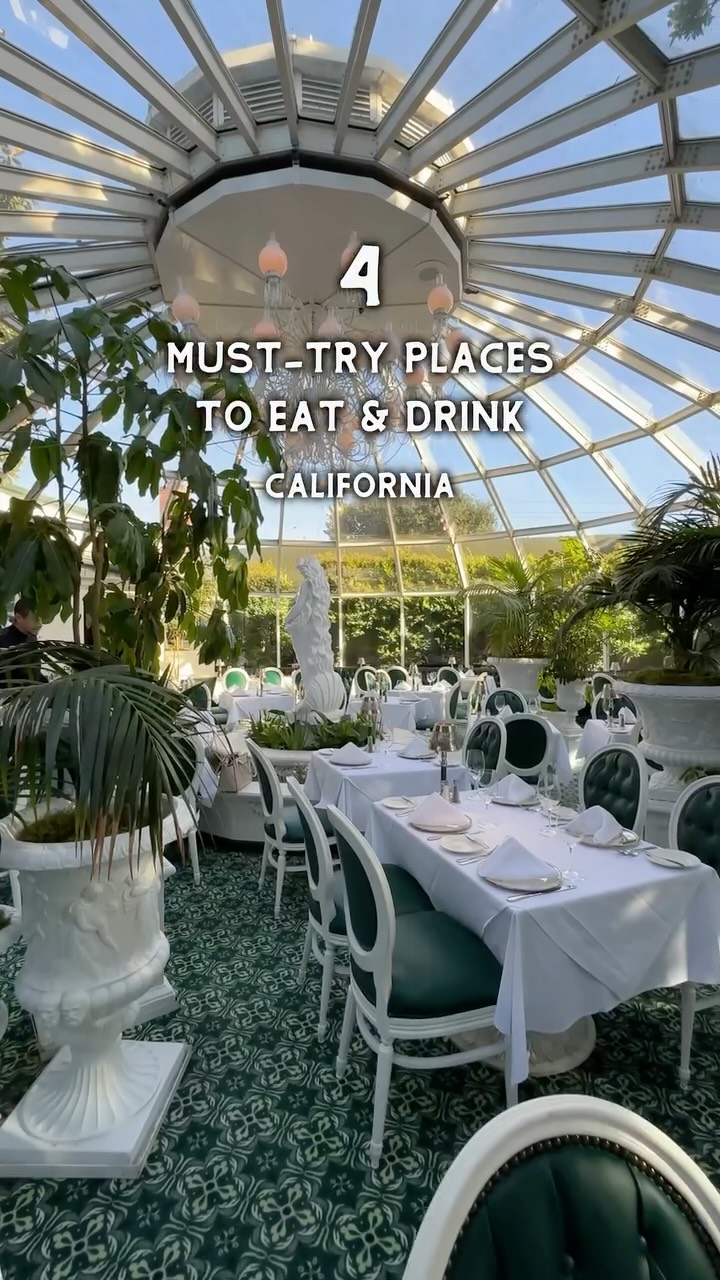 California's Unique Dining Destinations